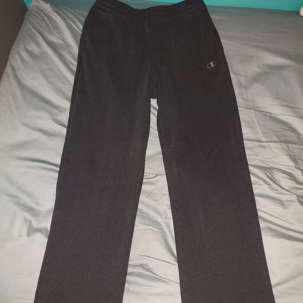 Black Champion Sweatpants